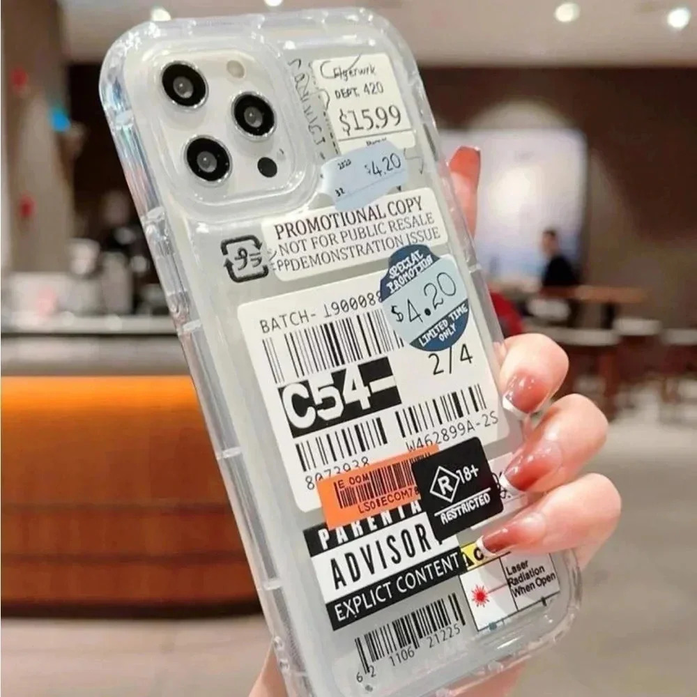 ⚠️Clearance iPhone 15/Pro/Pro Max Patchwork Sticker Phone Case - Picture 3 of 3
